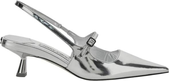 Jimmy Choo Goudkleurige pumps met lakafwerking Gray Dames