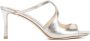 Jimmy Choo Grijze Champagne Leren Anise Sandalen Beige Dames - Thumbnail 1