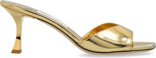 Jimmy Choo Hakmuiltjes Skye Yellow Dames