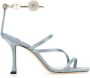 Jimmy Choo High Heel Sandals Blue Dames - Thumbnail 1