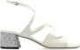 Jimmy Choo Hoge hak sandalen 'Azilia' Beige Dames - Thumbnail 1