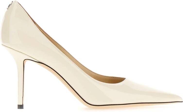 Jimmy Choo Hoge Hakken Schoenen Beige Dames