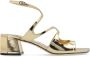 Jimmy Choo Hoge sandalen met hak 'Azilia' Yellow Dames - Thumbnail 1