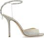 Jimmy Choo Hoge sandalen met hak Saeda Gray Dames - Thumbnail 1