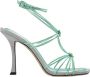 Jimmy Choo India Sandalen met Enkelband Gespsluiting Green Dames - Thumbnail 1