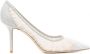 Jimmy Choo Ivory White Love Pointed-Toe Pumps White Dames - Thumbnail 1