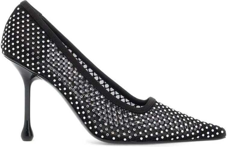 Jimmy Choo Kristal Mesh Pumps Black Dames