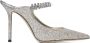 Jimmy Choo Kristalversierde Sandalen Beige Dames - Thumbnail 1