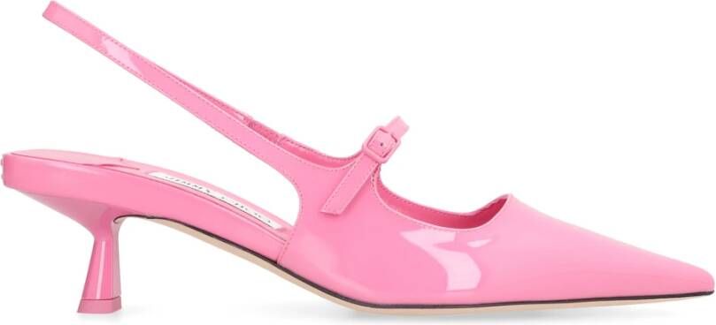 Jimmy Choo Lakleren Slingback Pumps Pink Dames