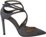 Jimmy Choo Leather heels Gray Dames - Thumbnail 1