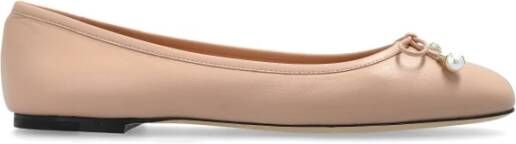 Jimmy Choo Leren balletflats 'Elme' Pink Dames