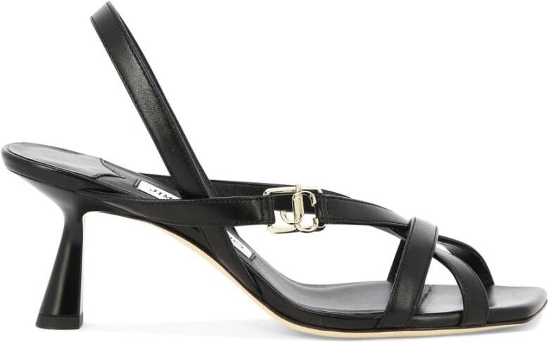 Jimmy Choo Jess hakken sandalen Black Dames