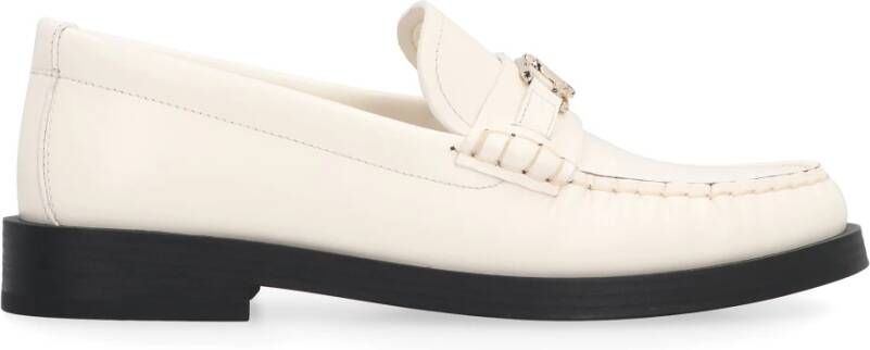 Jimmy Choo Loafers White Dames