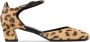 Jimmy Choo Luipaardprint Gesp-Sluiting Hak Sandalen Brown Dames - Thumbnail 1