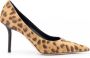 Jimmy Choo Luipaardprint Stiletto Hakken Yellow Dames - Thumbnail 1