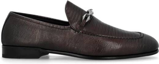 Jimmy Choo Marti schoenen type loafers Brown Heren