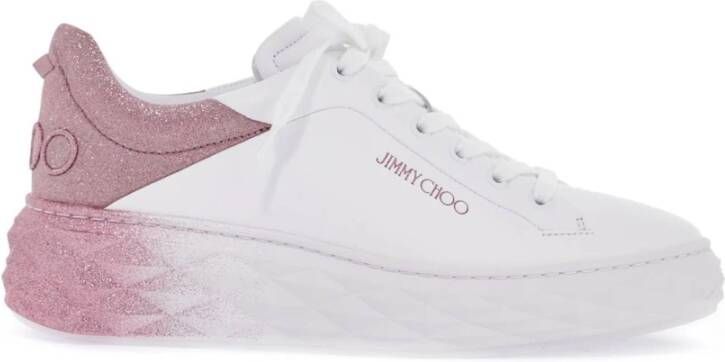 Jimmy Choo Maxi F II Diamant Sneakers White Dames