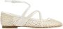 Jimmy Choo Mesh Astoria ballerina's met versieringen White Dames - Thumbnail 1