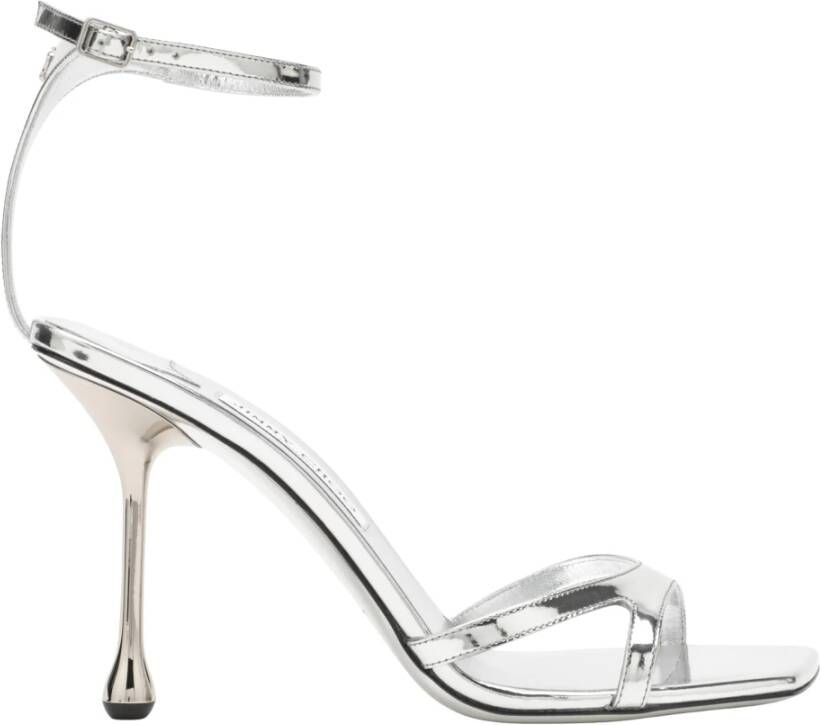 Jimmy Choo Middelhøje sandaal met stijl Gray Dames