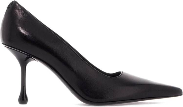 Jimmy Choo Nappa dã© pumps met druppelvormige hak Black Dames