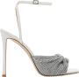 Jimmy Choo Sandaaltjes met Kristallen Beige Dames - Thumbnail 1