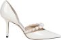 Jimmy Choo Parelband Lakleren Pumps White Dames - Thumbnail 1