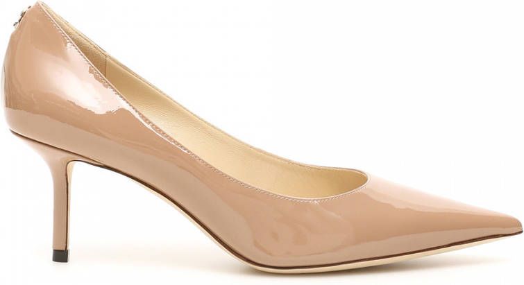 Jimmy Choo Love pumps met puntige neus Roze