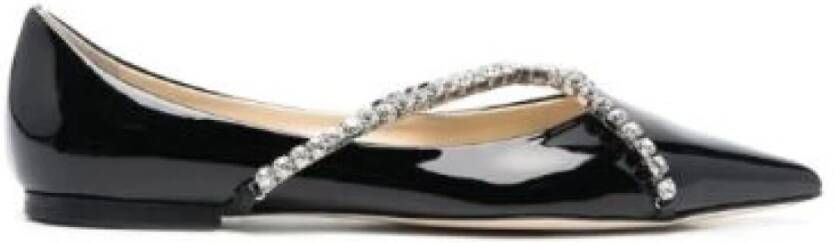 Jimmy Choo Platte schoenen voor vrouwen Black Dames