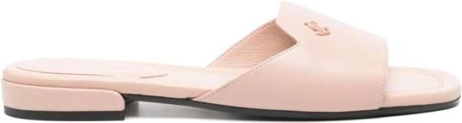 Jimmy Choo Poederroze Leren Sandalen Pink Dames