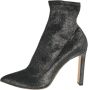 Jimmy Choo Pre-owned Fabric boots Gray Dames - Thumbnail 1