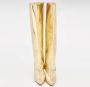 Jimmy Choo Pre-owned Fabric boots Yellow Dames - Thumbnail 1