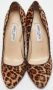 Jimmy Choo Pre-owned Fabric heels Brown Dames - Thumbnail 1