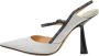 Jimmy Choo Pre-owned Fabric heels Gray Dames - Thumbnail 1