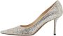 Jimmy Choo Pre-owned Fabric heels Gray Dames - Thumbnail 1