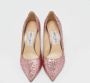 Jimmy Choo Pre-owned Fabric heels Pink Dames - Thumbnail 1