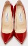 Jimmy Choo Pre-owned Fabric heels Red Dames - Thumbnail 1