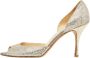 Jimmy Choo Pre-owned Fabric heels Yellow Dames - Thumbnail 1