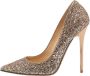 Jimmy Choo Pre-owned Fabric heels Yellow Dames - Thumbnail 1