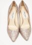 Jimmy Choo Pre-owned Fabric heels Yellow Dames - Thumbnail 1