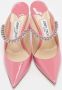 Jimmy Choo Pre-owned Fabric mules Pink Dames - Thumbnail 1