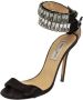 Jimmy Choo Pre-owned Fabric sandals Black Dames - Thumbnail 1