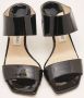 Jimmy Choo Pre-owned Fabric sandals Black Dames - Thumbnail 1