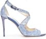 Jimmy Choo Pre-owned Fabric sandals Blue Dames - Thumbnail 1