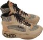 Jimmy Choo Pre-owned Fabric sneakers Brown Dames - Thumbnail 1