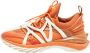 Jimmy Choo Pre-owned Fabric sneakers Orange Heren - Thumbnail 1