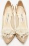 Jimmy Choo Pre-owned Lace heels Beige Dames - Thumbnail 1