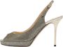 Jimmy Choo Pre-owned Lace sandals Gray Dames - Thumbnail 1