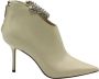 Jimmy Choo Pre-owned Leather boots Beige Dames - Thumbnail 1