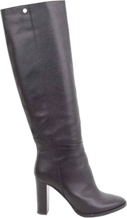 Jimmy Choo Pre-owned Leather boots Black Dames