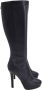 Jimmy Choo Pre-owned Leather boots Black Dames - Thumbnail 1